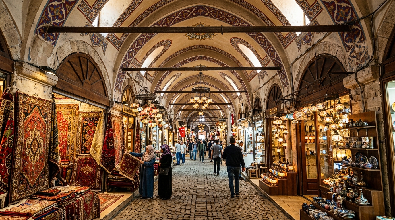 Kapalıçarşı Tarihi Kemerleri ve Kandilleri
