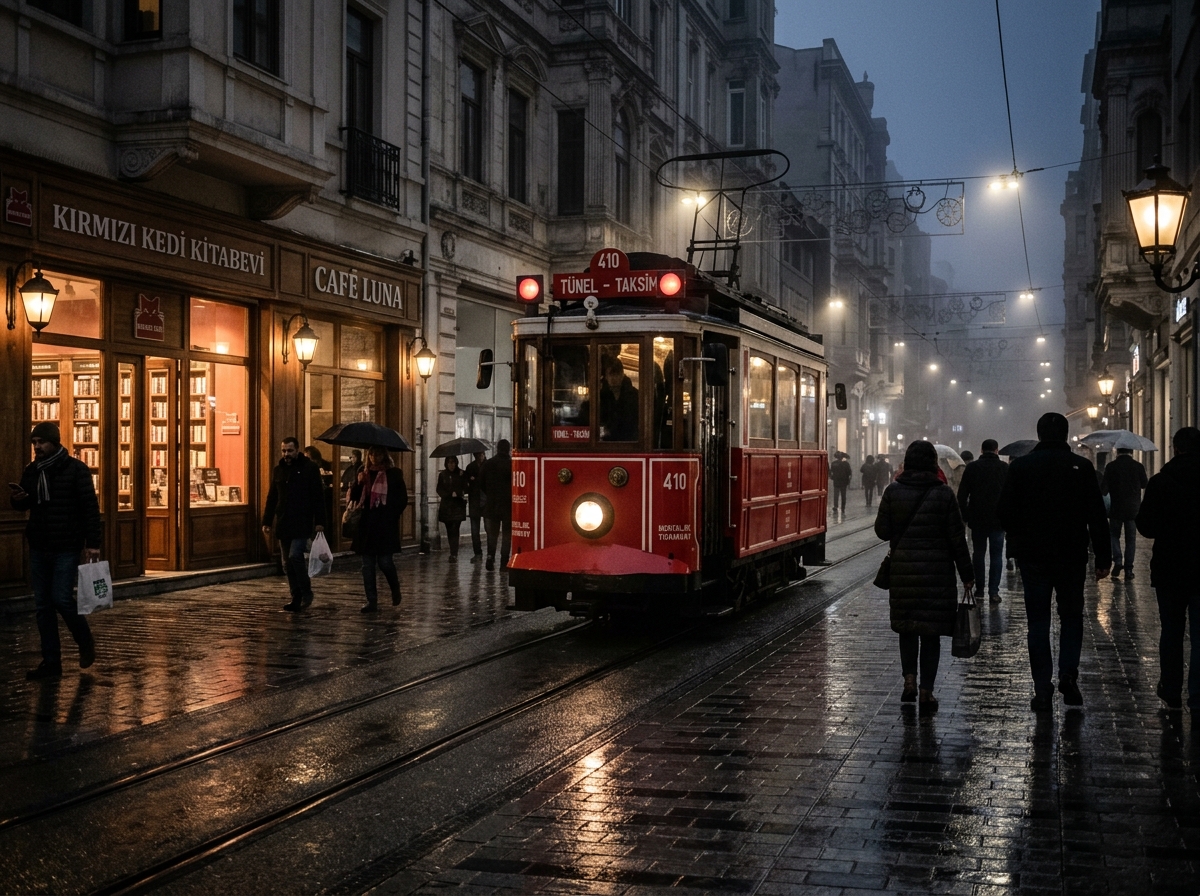 İstiklal Caddesi Nostaljik Tramvay